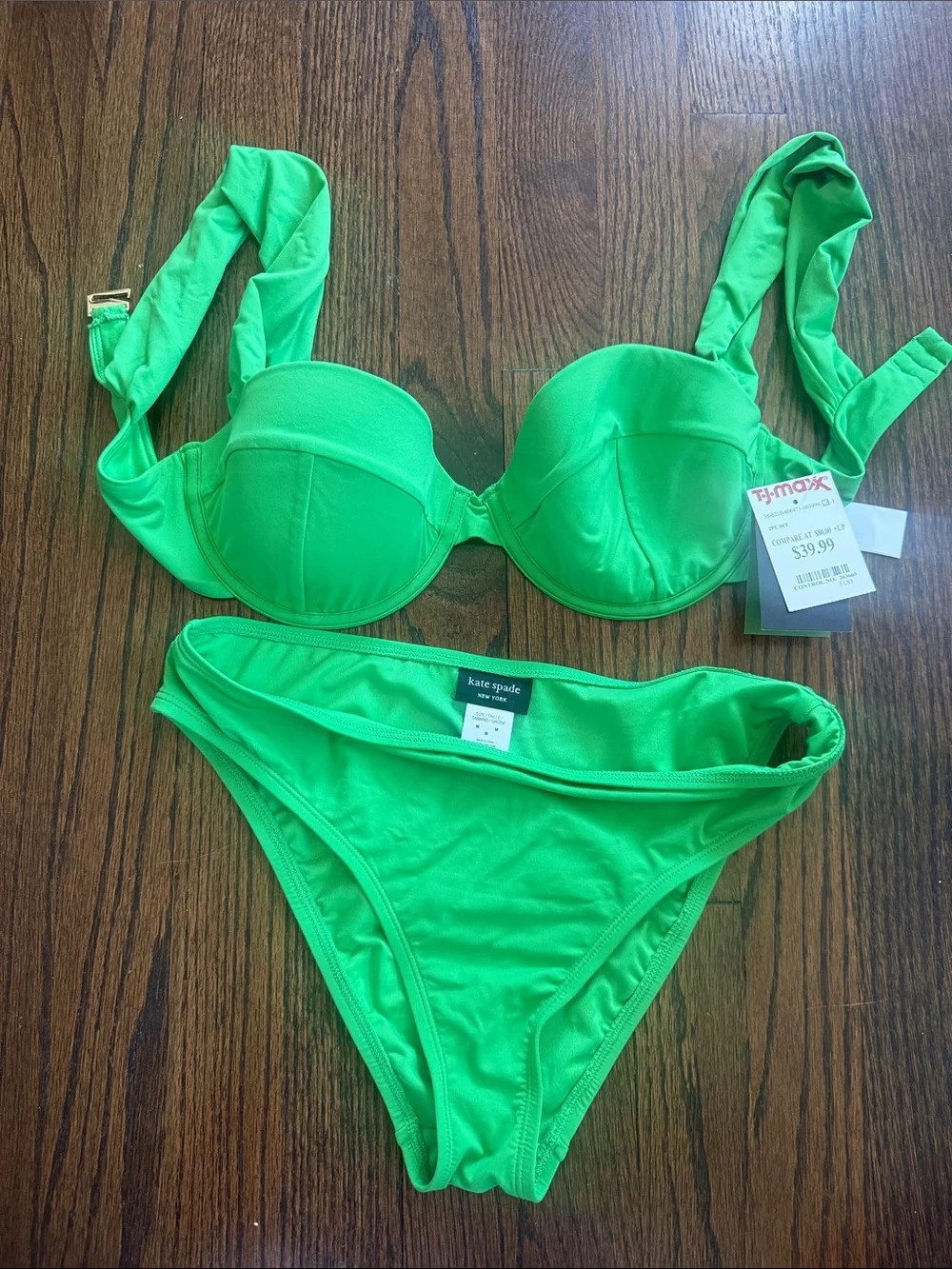 kate spade underwire bikini set NWTO
